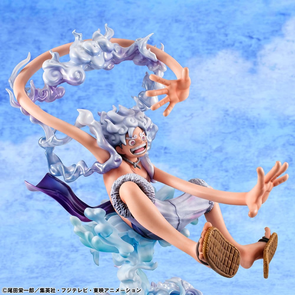 One Piece P.o.P Figure Evolutionary History MONKEY D. LUFFY GEAR FIFTH