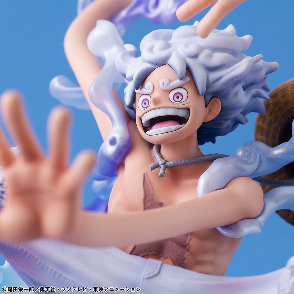 One Piece P.o.P Figure Evolutionary History MONKEY D. LUFFY GEAR FIFTH