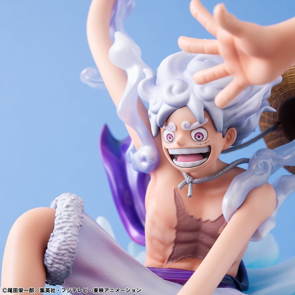 One Piece P.o.P Figure Evolutionary History MONKEY D. LUFFY GEAR FIFTH
