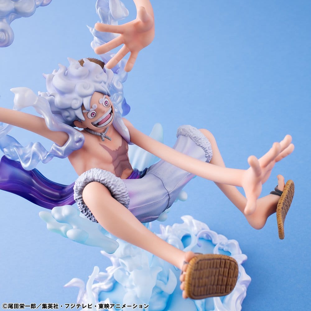 One Piece P.o.P Figure Evolutionary History MONKEY D. LUFFY GEAR FIFTH