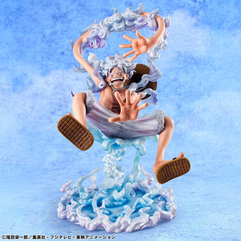 One Piece P.o.P Figure Evolutionary History MONKEY D. LUFFY GEAR FIFTH