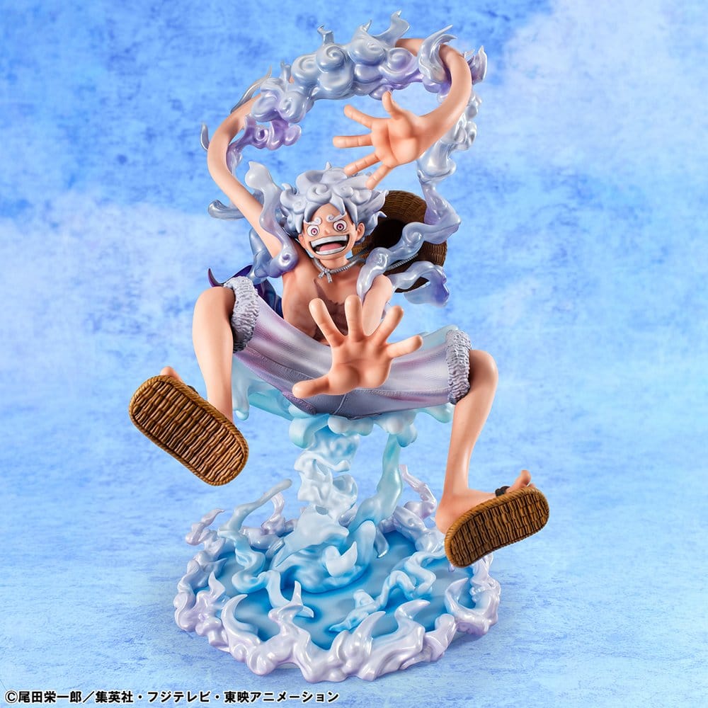 One Piece P.o.P Figure Evolutionary History MONKEY D. LUFFY GEAR FIFTH