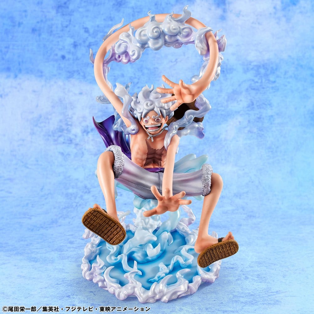 One Piece P.o.P Figure Evolutionary History MONKEY D. LUFFY GEAR FIFTH