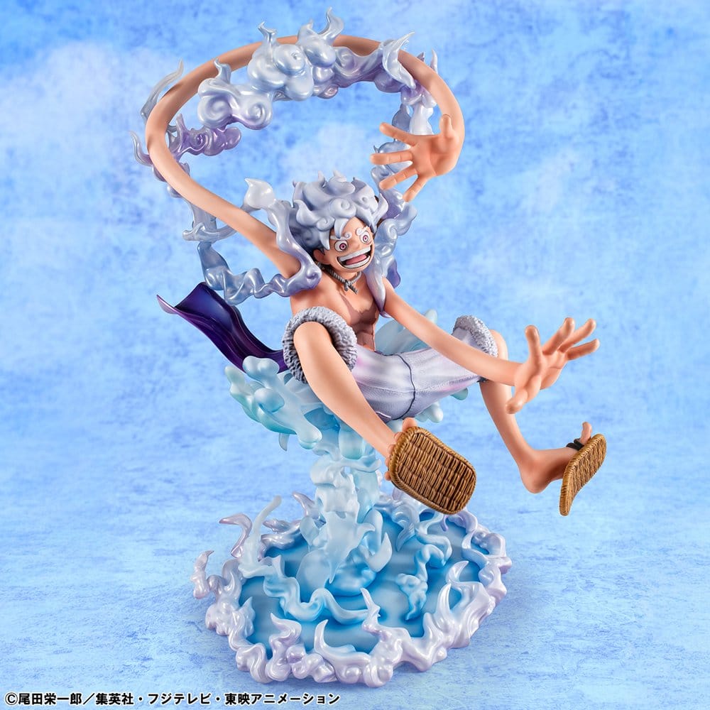 One Piece P.o.P Figure Evolutionary History MONKEY D. LUFFY GEAR FIFTH