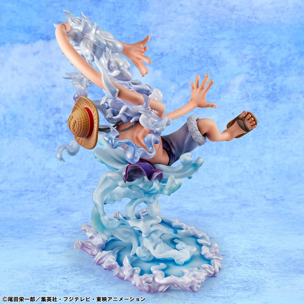 One Piece P.o.P Figure Evolutionary History MONKEY D. LUFFY GEAR FIFTH