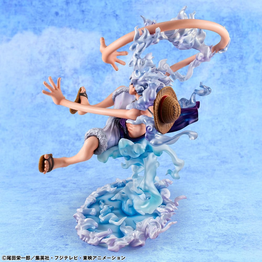 One Piece P.o.P Figure Evolutionary History MONKEY D. LUFFY GEAR FIFTH
