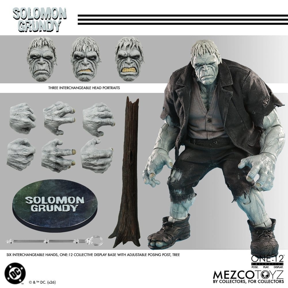 DC Comics One:12 Collective Action Figure 1/12 SOLOMON GRUNDY