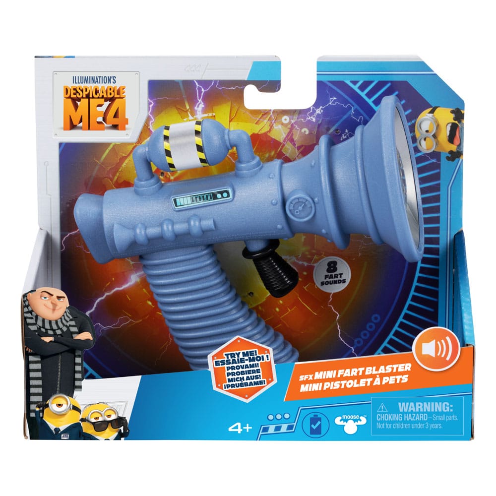 Despicable Me Pistola Replica FARTBLASTER MINI Spara Puzzette