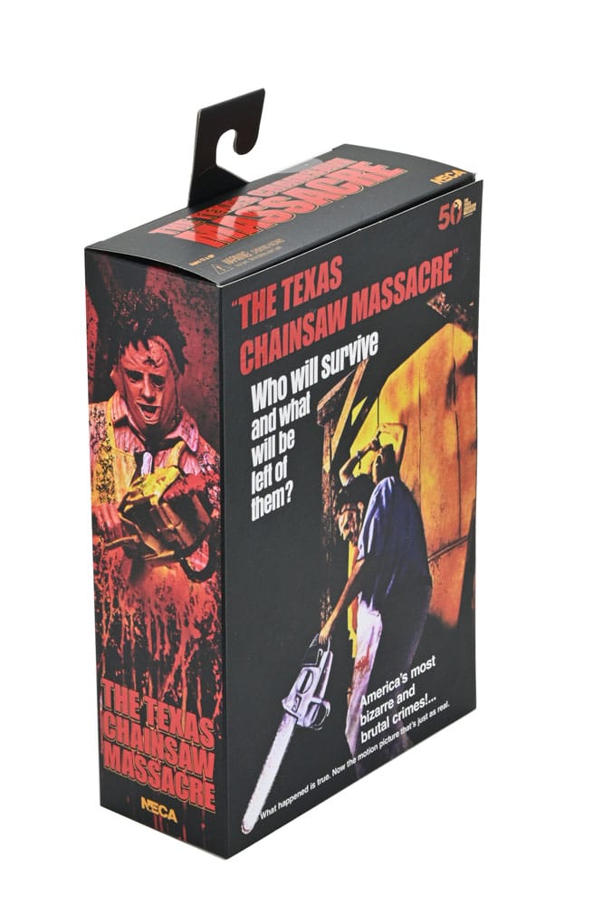 Texas Chainsaw Massacre Clothed Action Figure Bubba Leatherface 50th