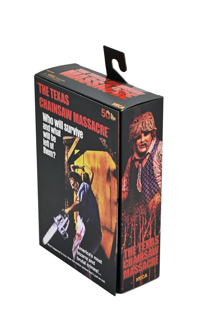 Texas Chainsaw Massacre Clothed Action Figure Bubba Leatherface 50th