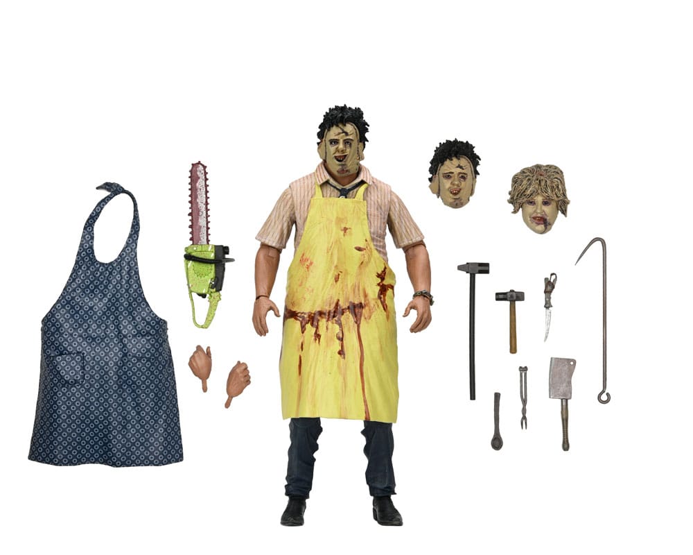 Texas Chainsaw Massacre Clothed Action Figure Bubba Leatherface 50th