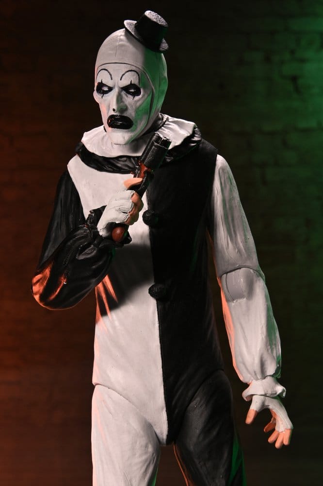 Terrifier II 2-Pack Action Figures ULTIMATE ART THE CLOWN & LITTLE PALE GIRL