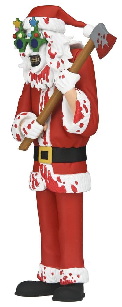 Terrifier Toony Terrors Action Figure Santa Suit ART THE CLOWN