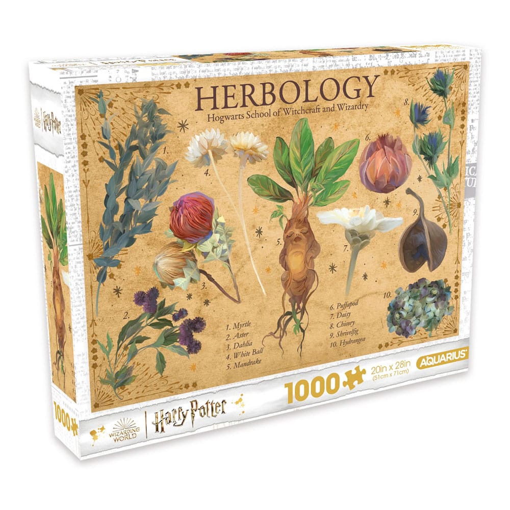 Harry Potter Jigsaw Puzzle HERBOLOGY (1000 pieces)