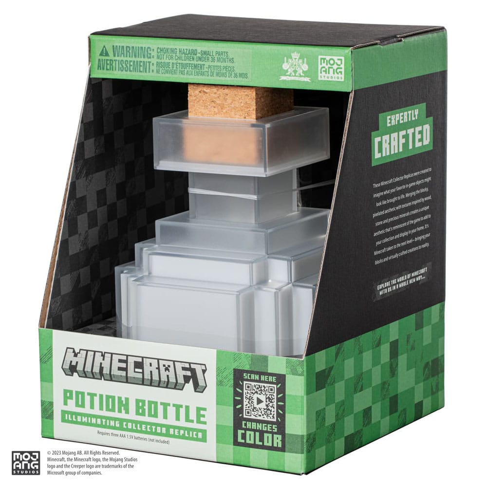 Minecraft Replica ILLUMINATING POTION BOTTLE