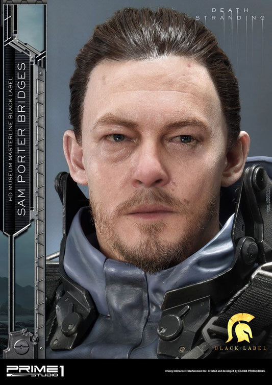 Death Stranding Statue 1/2 SAM PORTER BRIDGES Black Label