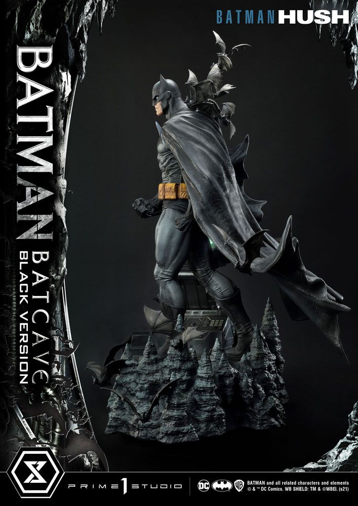 Batman Hush Batcave version noire