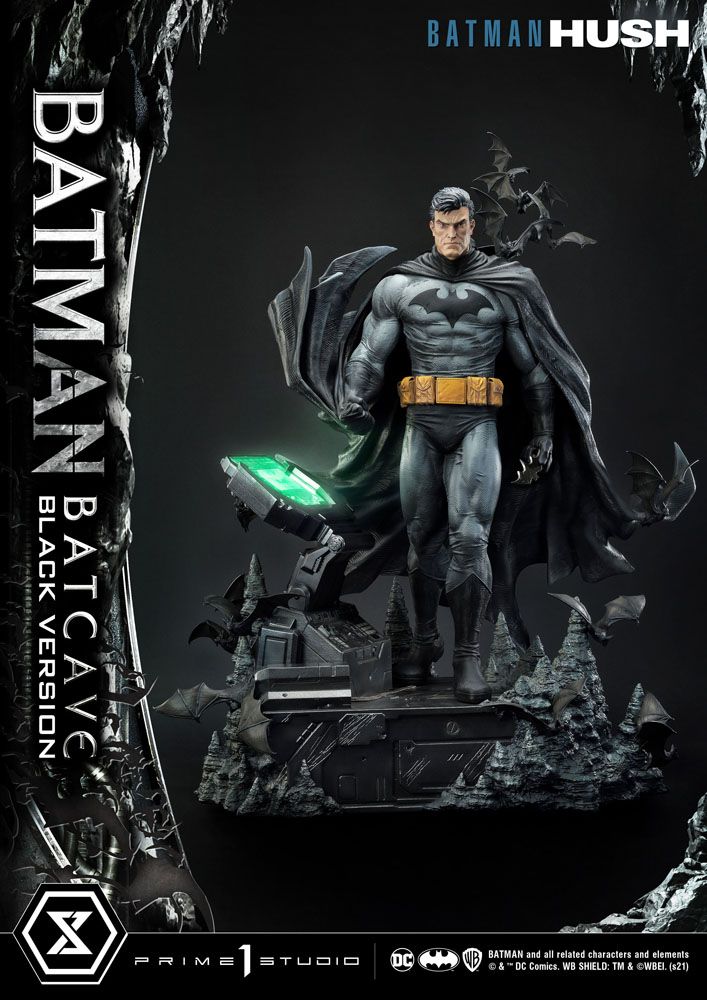 Batman Hush Batcave version noire