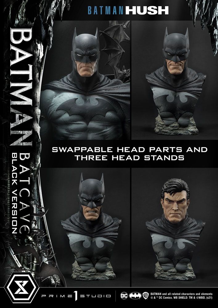 Batman Hush Batcave version noire