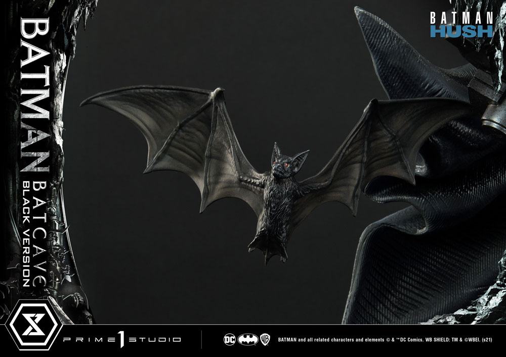 Batman Hush Batcave version noire