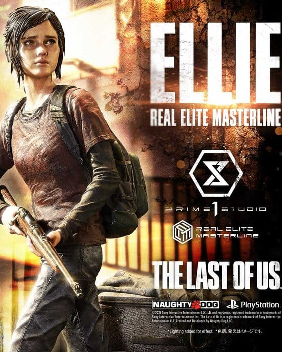 The Last of Us Real Elite Masterline Statue 1/4 ELLIE