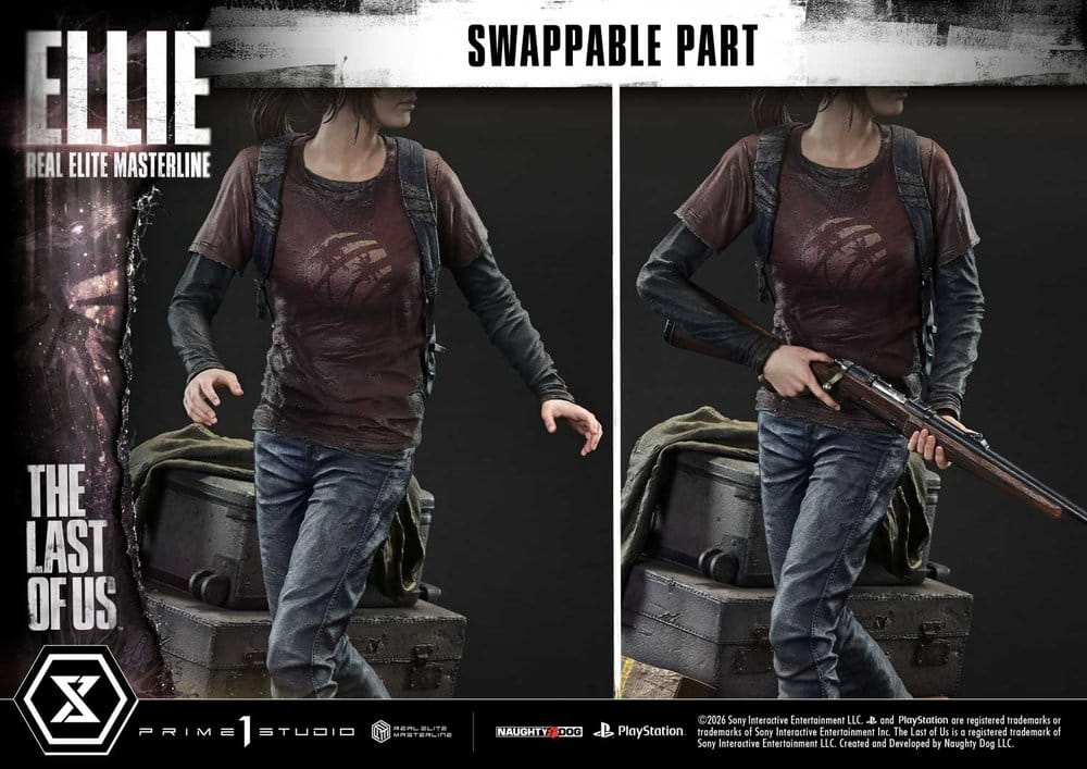 The Last of Us Real Elite Masterline Statue 1/4 ELLIE