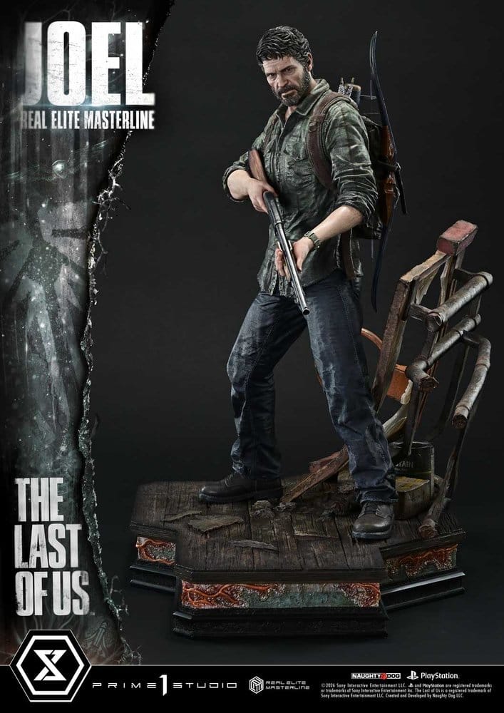 The Last of Us Real Elite Masterline Statue 1/4 JOEL