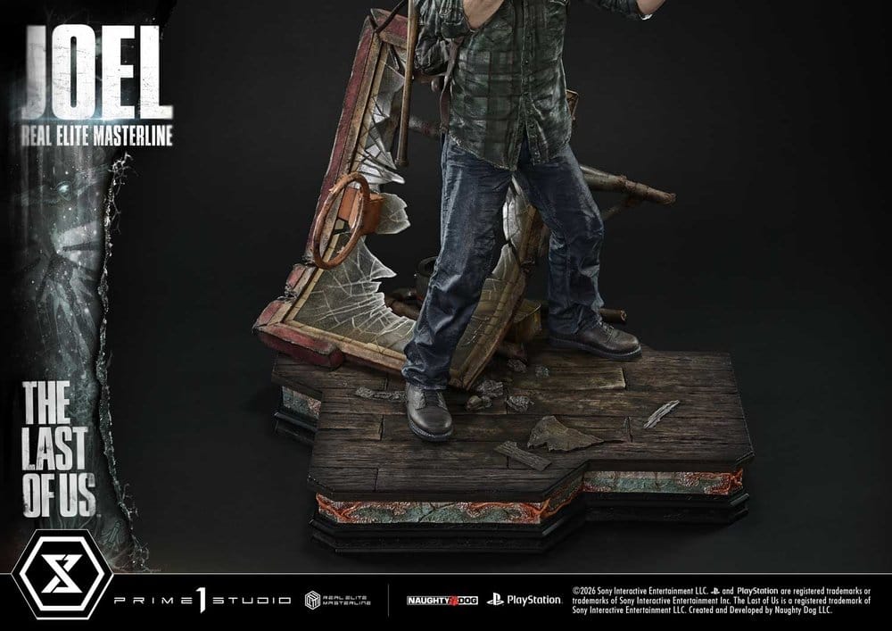 The Last of Us Real Elite Masterline Statue 1/4 JOEL