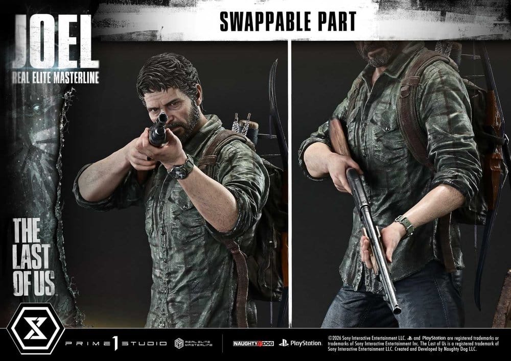 The Last of Us Real Elite Masterline Statue 1/4 JOEL