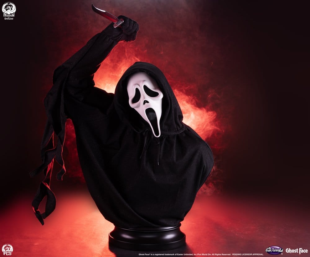 Scream GHOST FACE Life-Size Bust Deluxe Edition 94 cm