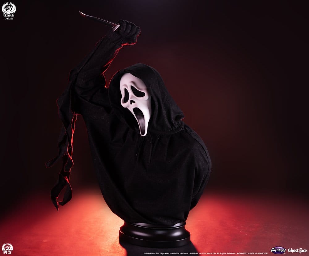 Scream GHOST FACE Life-Size Bust Deluxe Edition 94 cm