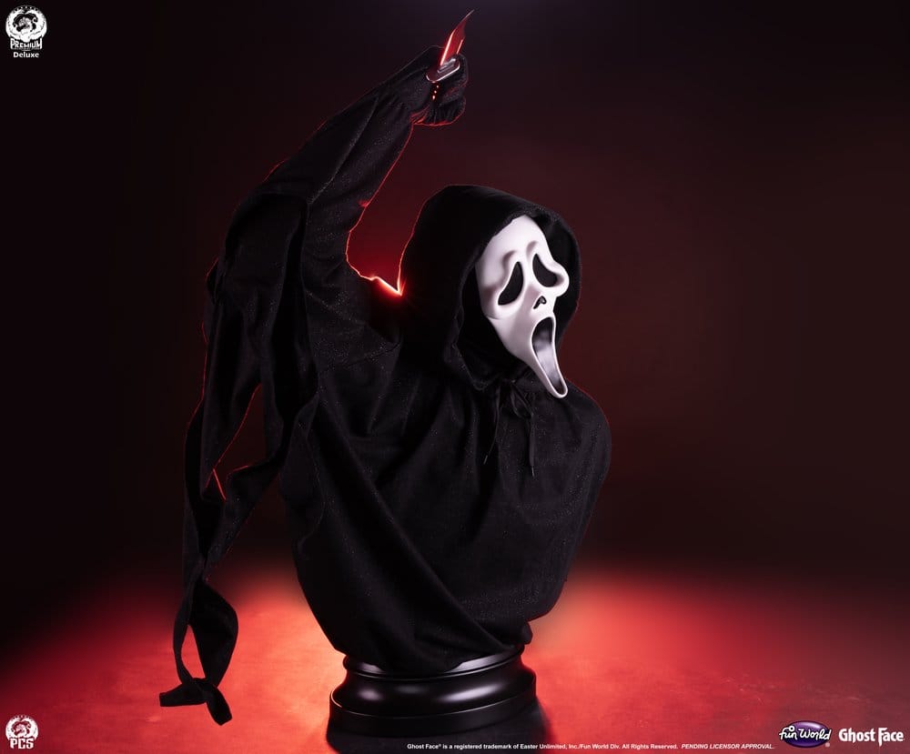 Scream GHOST FACE Life-Size Bust Deluxe Edition 94 cm