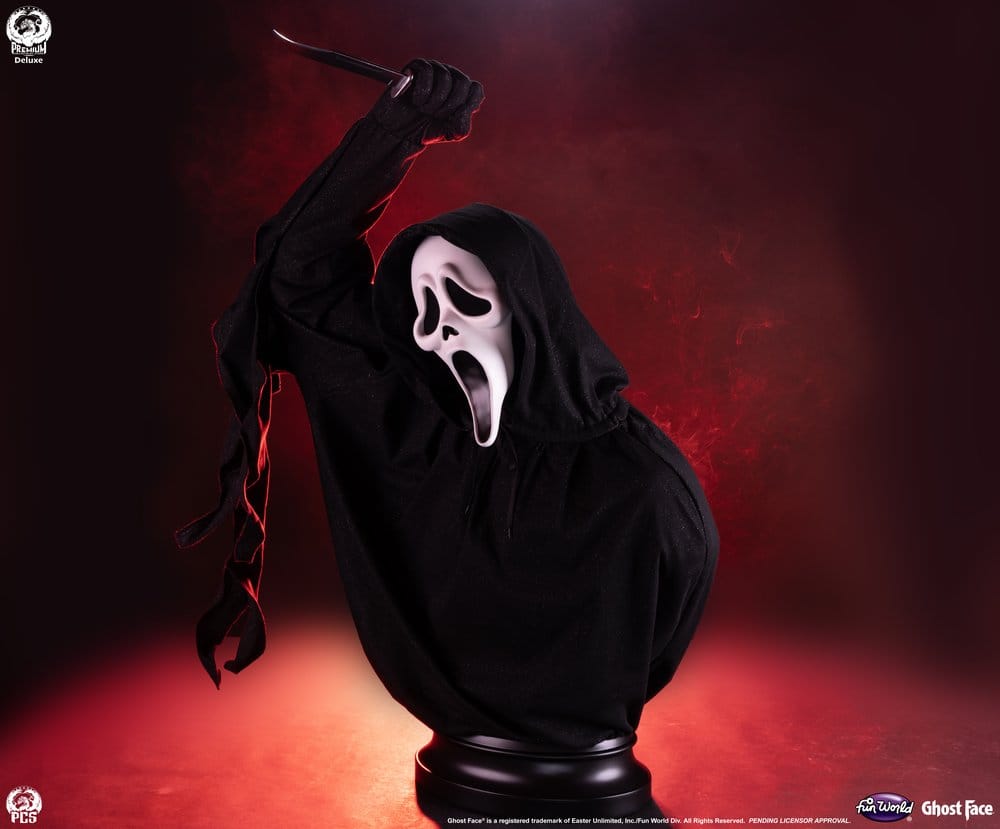 Scream GHOST FACE Life-Size Bust Deluxe Edition 94 cm