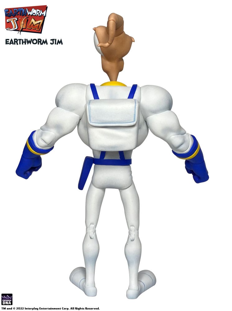 Earthworm Jim Action Figure EARTHWORM JIM & SNOT