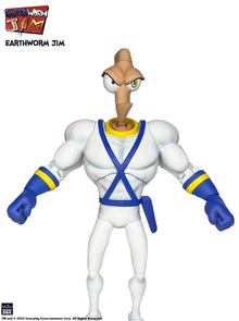 Earthworm Jim Action Figure EARTHWORM JIM & SNOT
