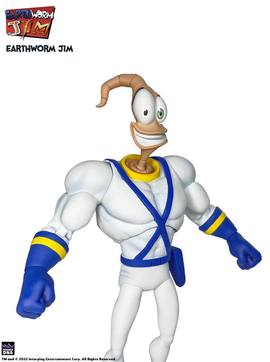 Earthworm Jim Action Figure EARTHWORM JIM & SNOT