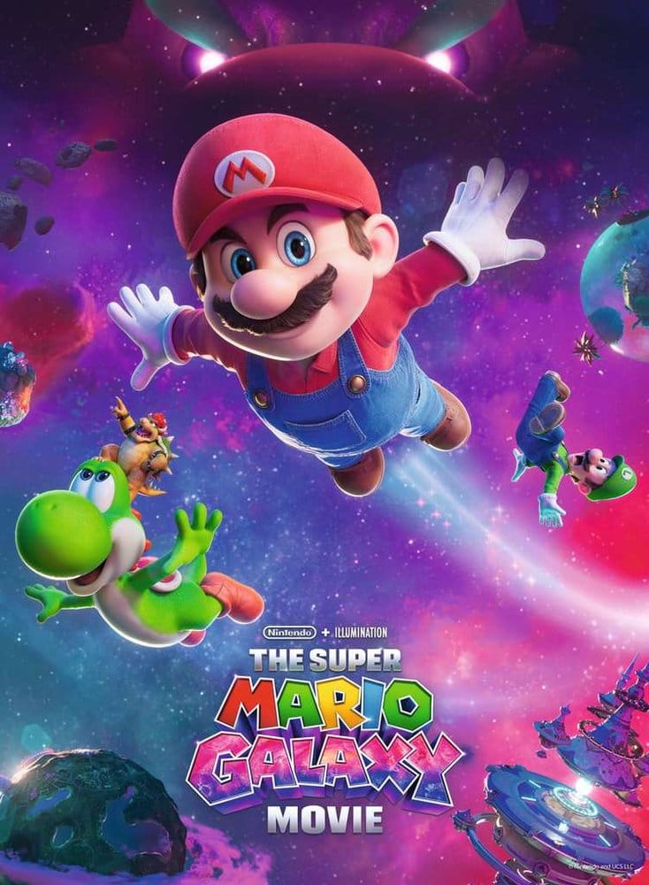 Super Mario Galaxy Movie Children's Puzzle (300 Pieces XXL)
