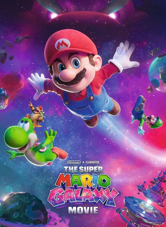 Super Mario Galaxy Movie Children's Puzzle (300 Pieces XXL)
