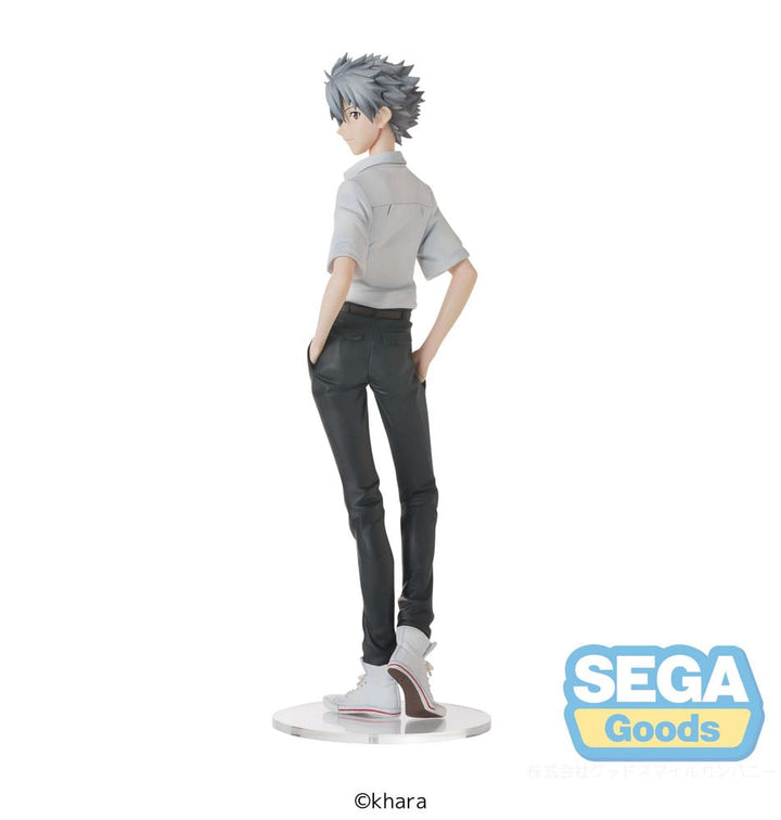 Evangelion Premium Figure KAWORU NAGISA Uniform