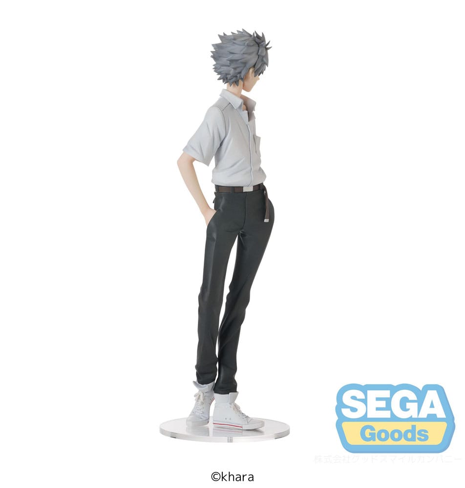 Evangelion Premium Figure KAWORU NAGISA Uniform