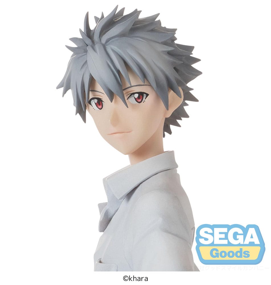 Evangelion Premium Figure KAWORU NAGISA Uniform