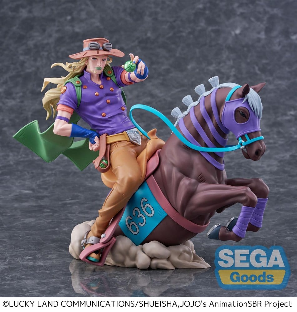 JoJo's Bizarre Adventure Steel Ball Run Xross Link MAX Figure GYRO ZEPPELI