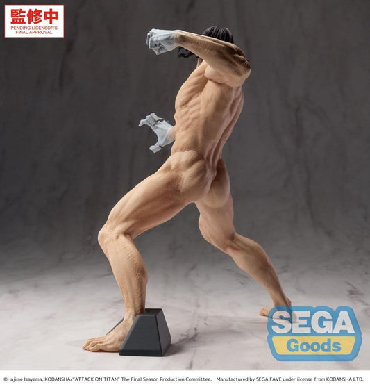 Attack on Titan GigantiX Figure EREN YEAGER TITAN
