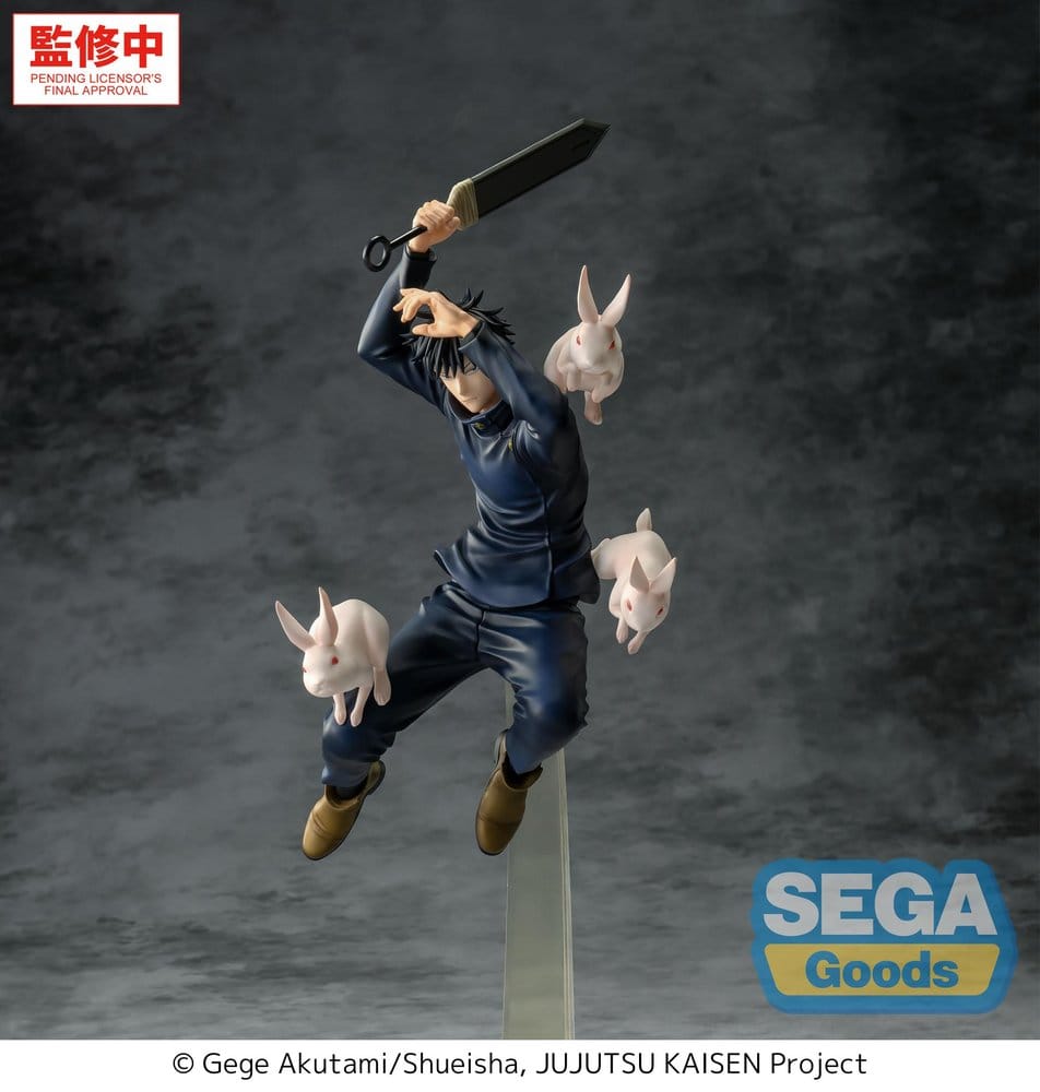 Jujutsu Kaisen Luminasta Figure MEGUMI FUSHIGURO Fuga di Conigli
