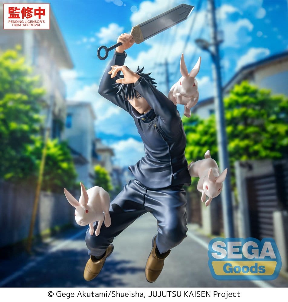 Jujutsu Kaisen Luminasta Figure MEGUMI FUSHIGURO Fuga di Conigli