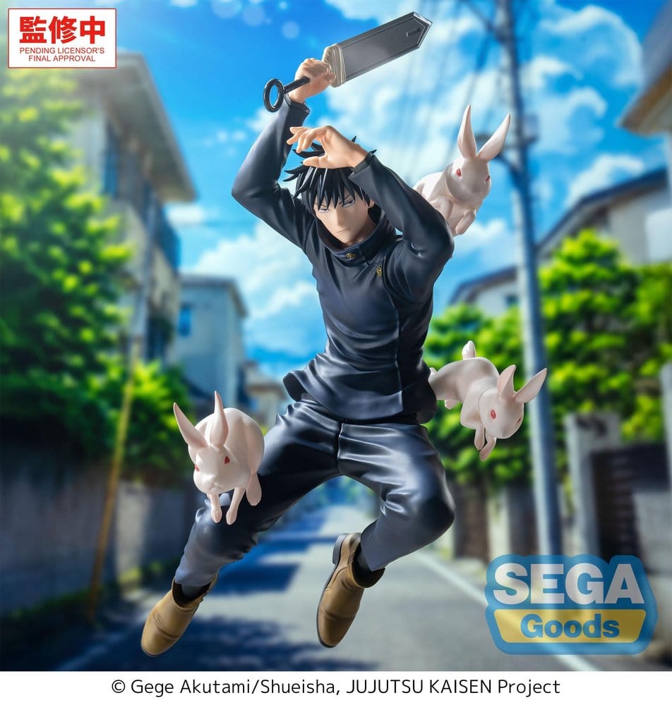 Jujutsu Kaisen Luminasta Figure MEGUMI FUSHIGURO Fuga di Conigli