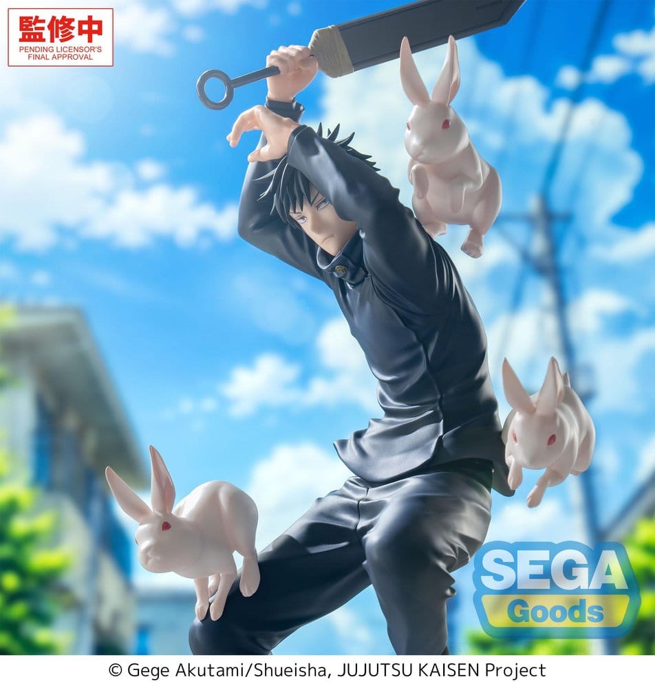 Jujutsu Kaisen Luminasta Figure MEGUMI FUSHIGURO Fuga di Conigli