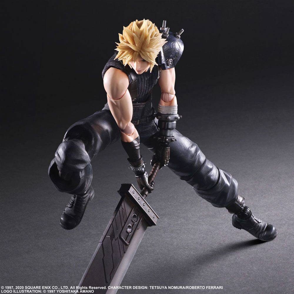 Final Fantasy VII - Play Arts Kai Figur CLOUD STRIFE Ver.2