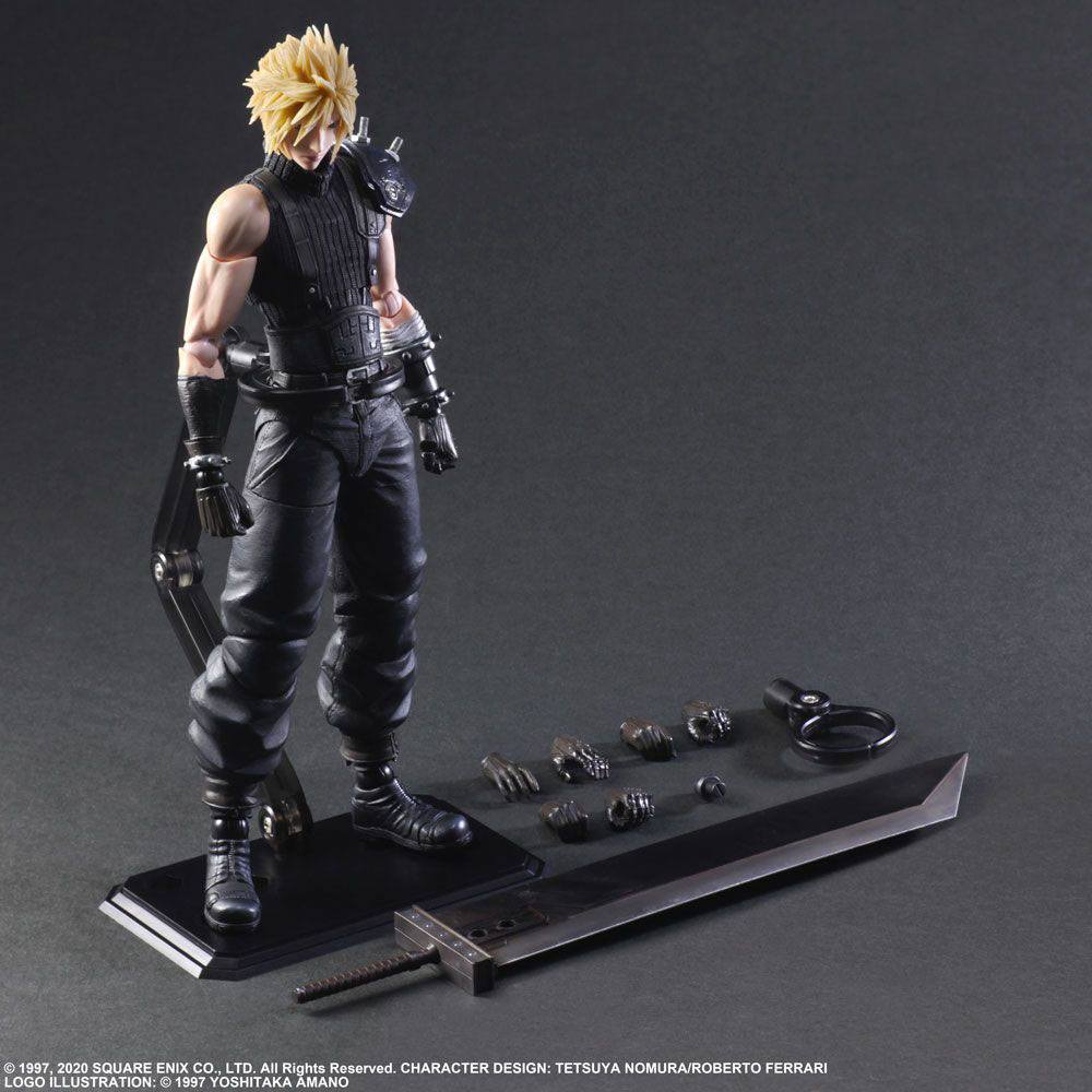 Final Fantasy VII - Play Arts Kai Figur CLOUD STRIFE Ver.2