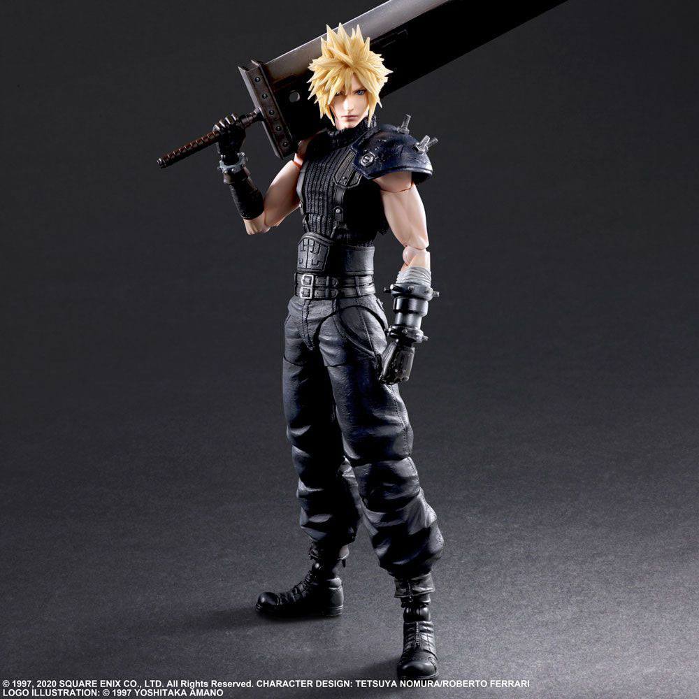 Final Fantasy VII - Play Arts Kai Figur CLOUD STRIFE Ver.2